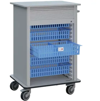 DEXTER 25 vozík boxový, roletový, 1180x780x620 mm, šedá