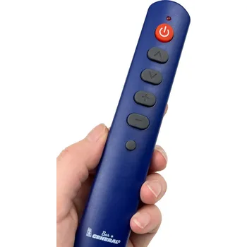 Dálkový ovladač GENERAL BAR DUPLIKÁT - MODRÝ originální dálkový ovladač s potiskem tlačítek na přání