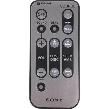 SONY RM-X49 - kompatibilní značkový dálkový ovladač General