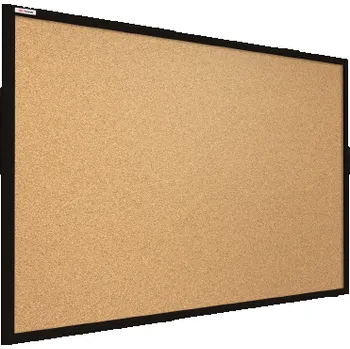 Allboards korková nástěnka 120x90 cm-černý rám,TK129BK
