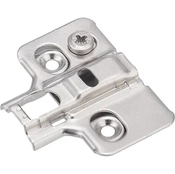 StrongHinges S3 montážní podložka klip H0, pro závěs S3, excentr, vrut (StrongHinges S3 montážní podložka klip H0, pro závěs S3, excentr, vrut)