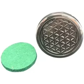 Aroma lampa Aroma difuzér do auta s klipem motiv Květ života