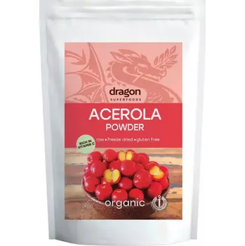 Sušené ovoce Dragon Superfoods bio acerola prášek 75 g