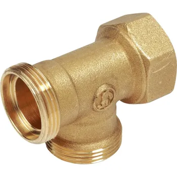 Fitinka Giacomini R571R T-kus pro 2x Cu nebo UH a 1x Fe (vnitřní závit), bez adaptérů