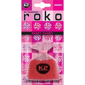 Vůně do auta K2 ROKO - Sweet Candy 20g