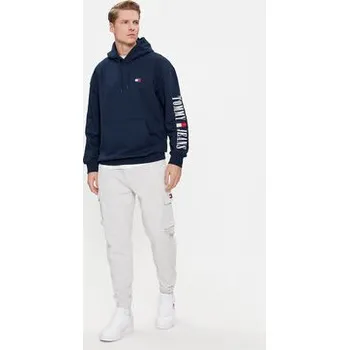 Pánská mikina Tommy Jeans Mikina Archive DM0DM18494 Tmavomodrá Relaxed Fit S