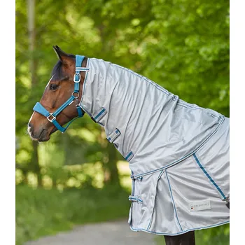 Deka pro koně Waldhausen Krční díl Protect Waldhausen, proti hmyzu Barva: silver grey, Velikost: COB