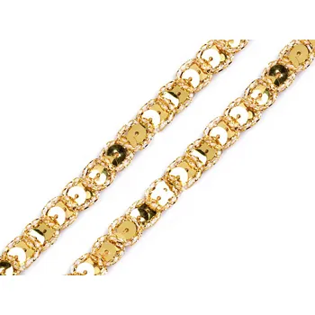 Galanterie Leonský prýmek s flitry šíře 10 mm