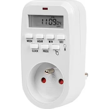 Elektrická zásuvka Spínací zásuvka BLOW digitální týdenní