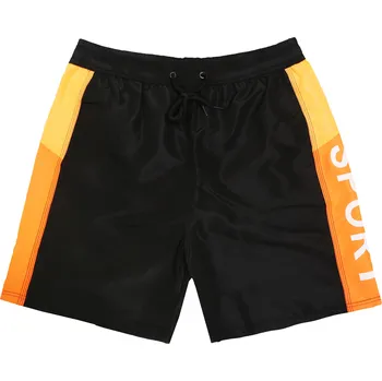 Pánské plavky FANNIFEN Pánské koupací šortky FAN-J20517 Barva: Oranžová, Velikost: XL