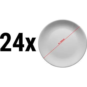 Talíř G.Gastro (24 Kusů) ENTity - Talíř mělký - Ø 28 cm