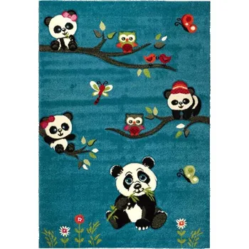 Koberec Vopi Dětský koberec Jasper Kids 21041 30 tyrkysový (Varianta: 140 x 200 cm)