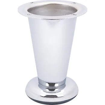 StrongLegs nábytková noha FS016 100Rmm chrom lesk (StrongLegs nábytková noha FS016 100Rmm chrom lesk)