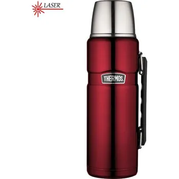 Termoska Termoska na nápoje s madlem (1,2l), THERMOS Barva: Červená