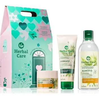 Kosmetická sada Farmona Herbal Care micelární čisticí voda 400 ml + krém na obličej 50 ml + krém na ruce 100 ml kosmetická sada