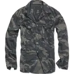 Pánská košile SlimFit Shirt, Brandit, darkcamo, XXL