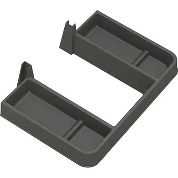 GOLLINUCCI Ochranný límec sifonu pod umyvadlo s přihrádkami 270mm antracit (GOLLINUCCI Ochranný límec sifonu pod umyvadlo s přihrádkami 270mm antracit)