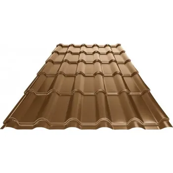 Střešní krytina Krytina UNI 2, metalická měděná RAL EXTRA, lesklá - tlouška 0,55mm, modul 350