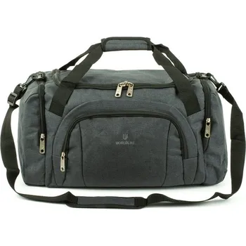Střední cestovní taška do ruky 50 l Worldline 859/65 šedá