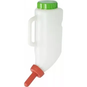 napáječka pro hospodářská zvířata Láhev krmná pro telata s držadlem 2,5 l