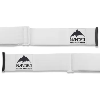 Sluneční brýle Náhradní páska na snow brýle NANDEJ - bílá