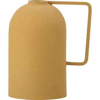 Svícen Bloomingville, Svícen na klasickou svíčku Idon 15 cm žlutý - Formadore