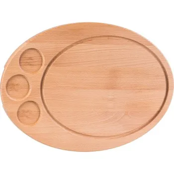 Kuchyňské prkénko Dřevěné servírovací prkénko na steaky