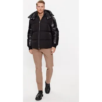 Pánské oblečení Boss Vatovaná bunda Dybes 50499800 Černá Regular Fit 56