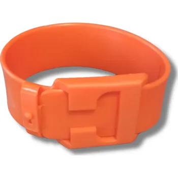 Značení hospodářského zvířete Identifikační páska na nohy - oranžová