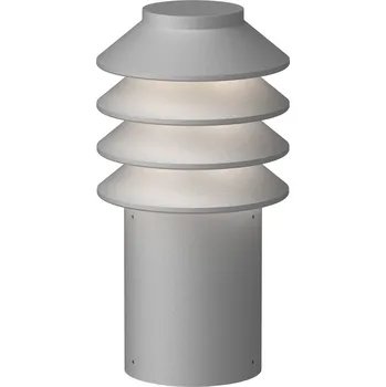 Lampička Louis Poulsen, Zahradní lampa Bysted LED 4000K s uchycením na podstavec bez adaptéru S šedá - Formadore