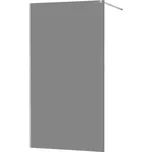 MEXEN/S - KIOTO Sprchová zástěna WALK-IN 90x200 cm 8 mm, chrom, kouřové sklo 800-090-101-01-40