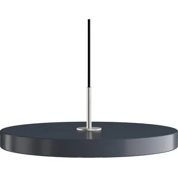Umage, Závěsná lampa Asteria se stříbrným držákem antracit - Formadore