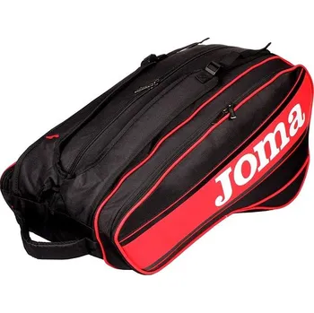 Sportovní taška Joma Gold Pro taška na padel černo-červená