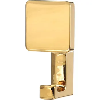 Věšák Interex design Věšák GINERVA / Zlatá lesklá