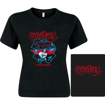 Dámské tričko dámské triko Sepultura - Schizophrenia