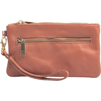 Kabelka Psaníčko světle hnědé - dámská malá kabelka s poutkem do ruky 115, IL GIGLIO