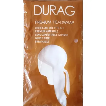 Šátek Blingstar Durag šátek Satén - white - Bílý