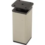 StrongLegs nábytková noha FA009 100Rmm imitace nerezi/černá plast (StrongLegs nábytková noha FA009 100Rmm imitace nerezi/černá plast)