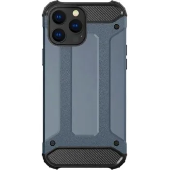 Pouzdro na mobilní telefon Super odolný "Armor" kryt pro iPhone 15 Pro - tmavě modrý