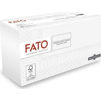 Papírový ubrousek Ubrousky "Smart Table", bílá, 1/8 skládání, 33x33, FATO