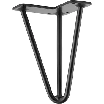 Nábytkové kování StrongLegs nábytková noha FS004 175mm černá matná (StrongLegs nábytková noha FS004 175mm černá matná)