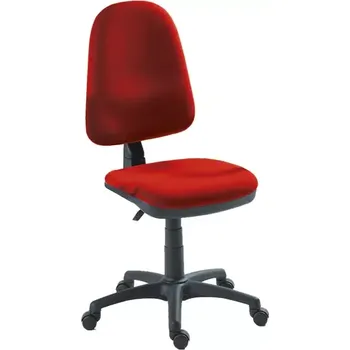 1080/MEK židle kancelářská, koženka SK 7 - koženka červená