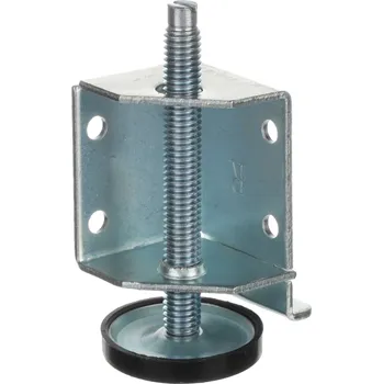 Nábytkové kování Interex Nastavitelná patka GA40 / Pozinkovaný nikl 100 mm