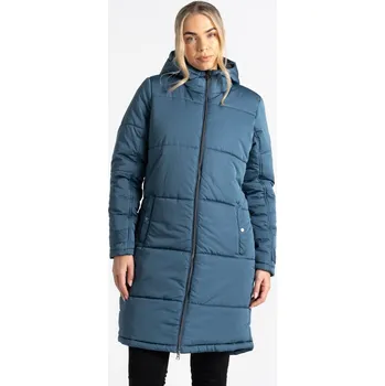 Dámský kabát Dámský prošívaný kabát Dare2b REPUTABLE II modrošedá 32