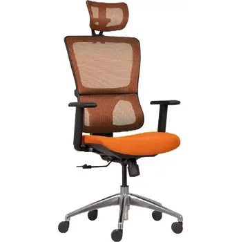 ALANIS židle kancelářská oranžová