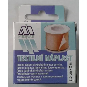 Náplast Náplast Mediplast 2.5cmx2m tkaná 1021 cívková