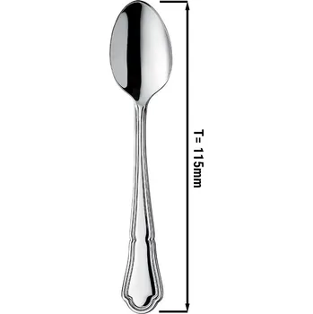 Příbor G.Gastro (12 Kusů) Mocca / čajová lžička Vincenza - 11,5 cm