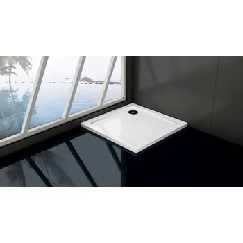 Sprchová vanička OLSEN SPA - Čtvercová mramorová sprchová vanička VENETS - Rozměr A - 70 , Rozměr B - 70 VANKCTVE70