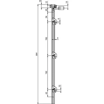 LEHMANN Tyč SVS3 Typ 4 (1+3 výška 579 mm) (LEHMANN Tyč SVS3 Typ 4 (1+3 výška 579 mm))