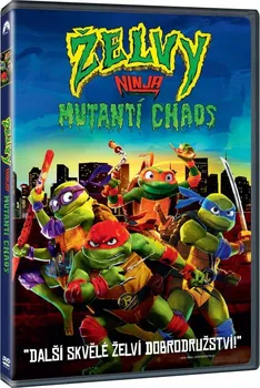 DVD film Želvy Ninja: Mutantí chaos (2023) DVD
